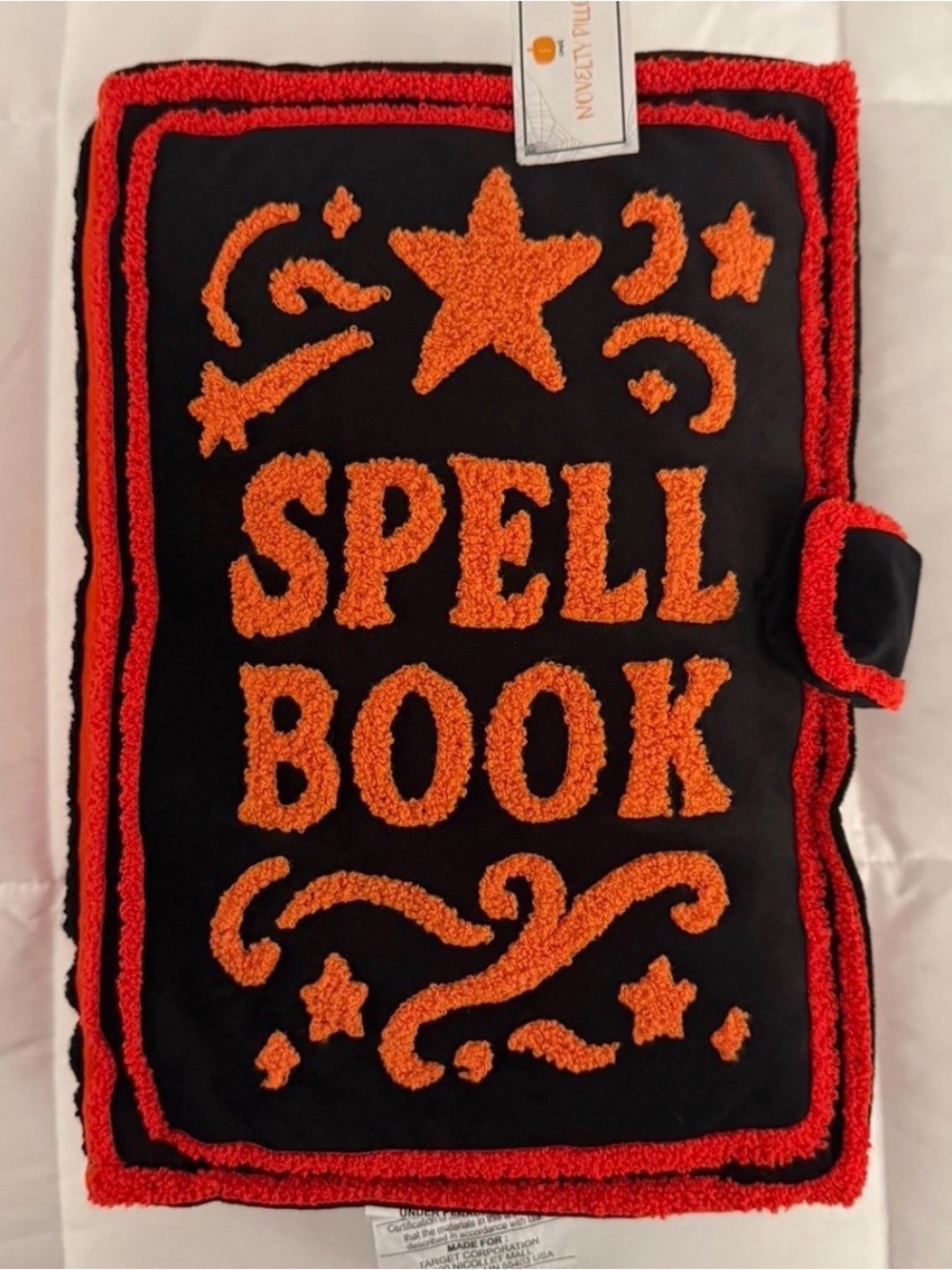 Spell Book Throw Pillow
